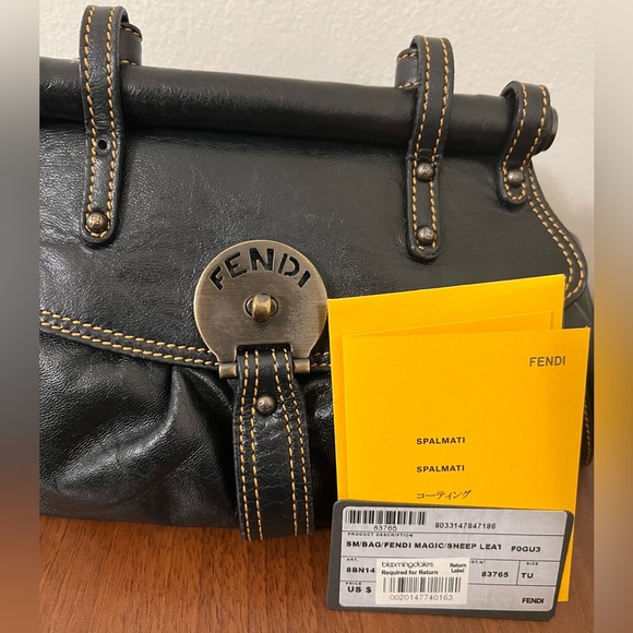 Black Fendi Magic Bag - Picture 5 of 5